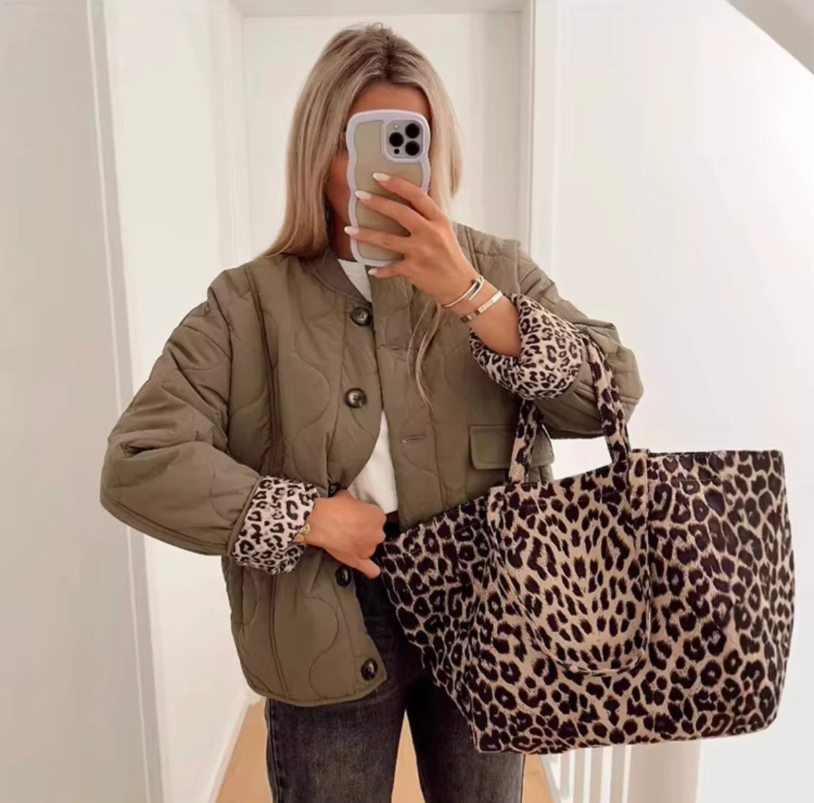 Veste Giulia KAKI